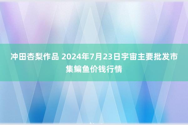 冲田杏梨作品 2024年7月23日宇宙主要批发市集鳊鱼价钱行情