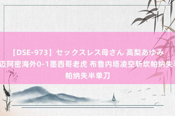 【DSE-973】セックスレス母さん 高梨あゆみ 半场-迈阿密海外0-1墨西哥老虎 布鲁内塔凌空斩坎帕纳失半单刀