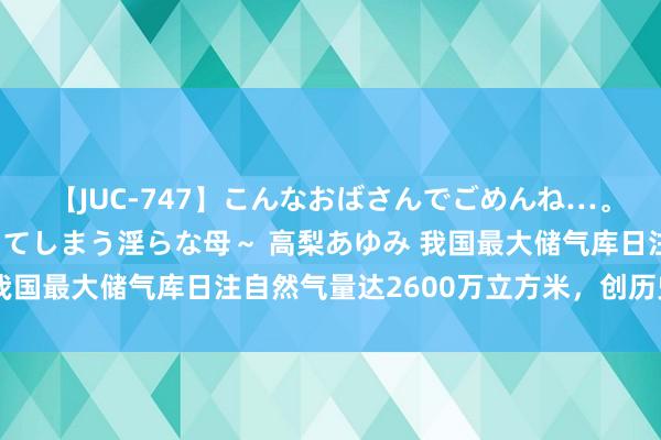 【JUC-747】こんなおばさんでごめんね…。～童貞チ○ポに発情してしまう淫らな母～ 高梨あゆみ 我国最大储气库日注自然气量达2600万立方米，创历史新高