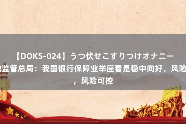 【DOKS-024】うつ伏せこすりつけオナニー 金融监管总局：我国银行保障业举座看是稳中向好，风险可控