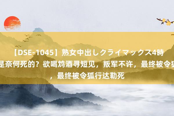 【DSE-1045】熟女中出しクライマックス4時間 4 杨广是奈何死的？欲喝鸩酒寻短见，叛军不许，最终被令狐行达勒死