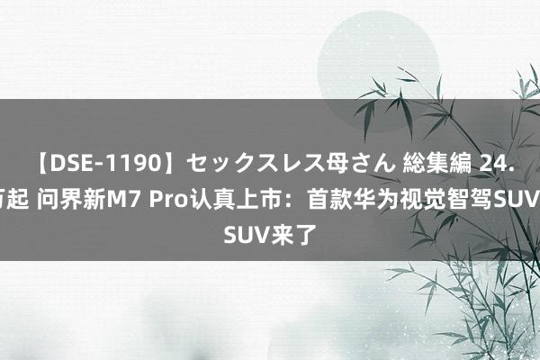 【DSE-1190】セックスレス母さん 総集編 24.98万起 问界新M7 Pro认真上市：首款华为视觉智驾SUV来了