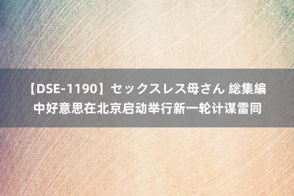 【DSE-1190】セックスレス母さん 総集編 中好意思在北京启动举行新一轮计谋雷同